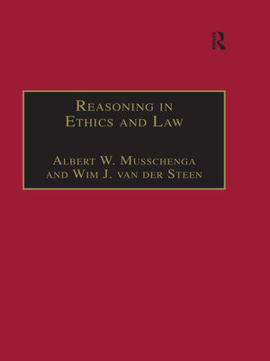 cover image of Reasoning in Ethics and Law